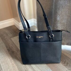 Karl Lagerfeld Black Shoulder Bag